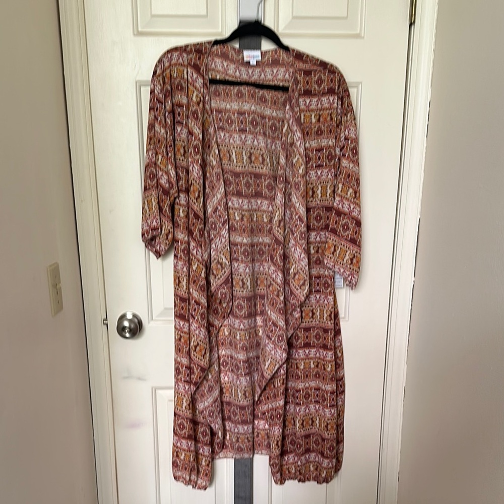 Bohemian Patterned Kimono Dress
